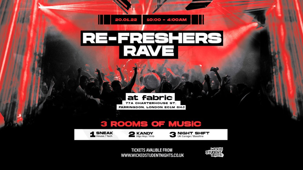 The Official London Re-Freshers Rave 2022 At Fabric